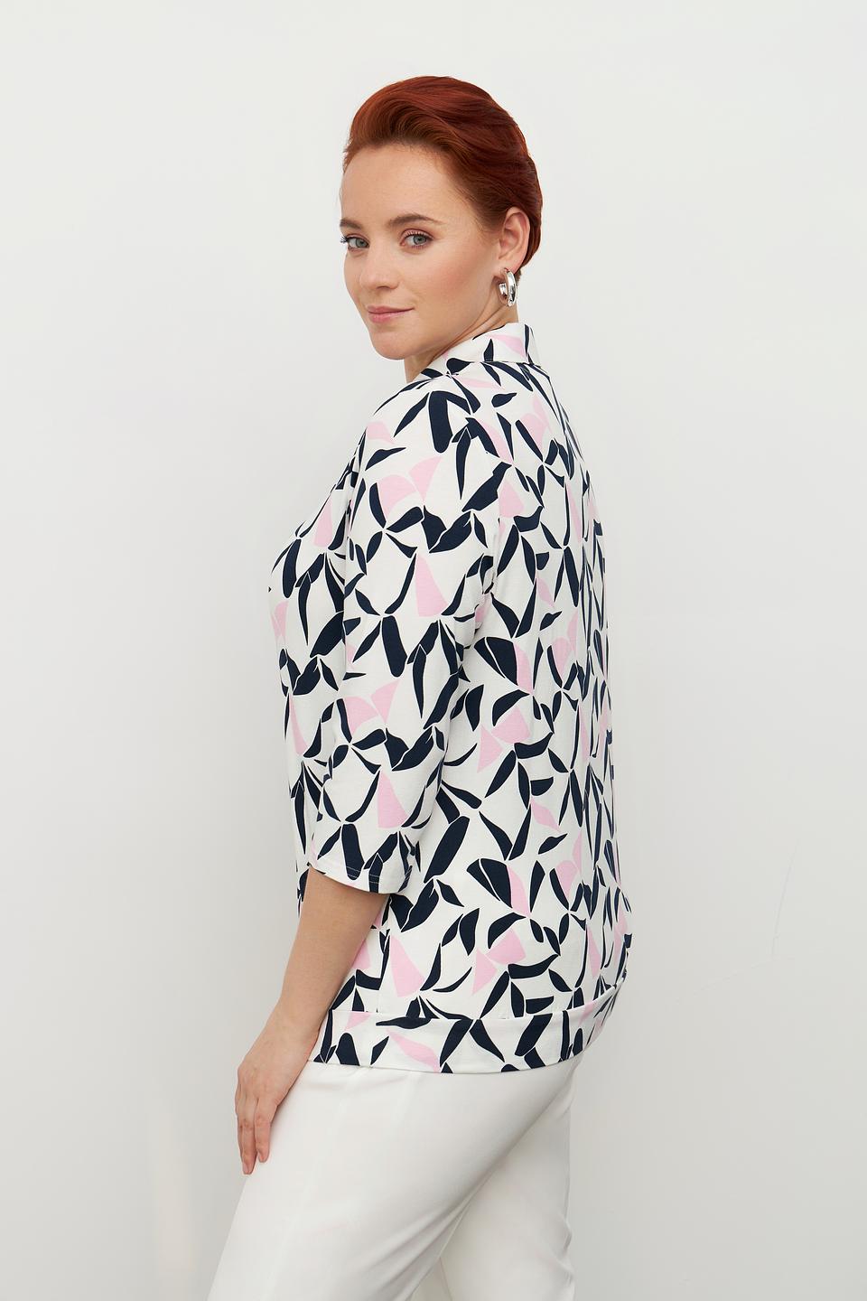 Блузка Frank Walder с принтом
