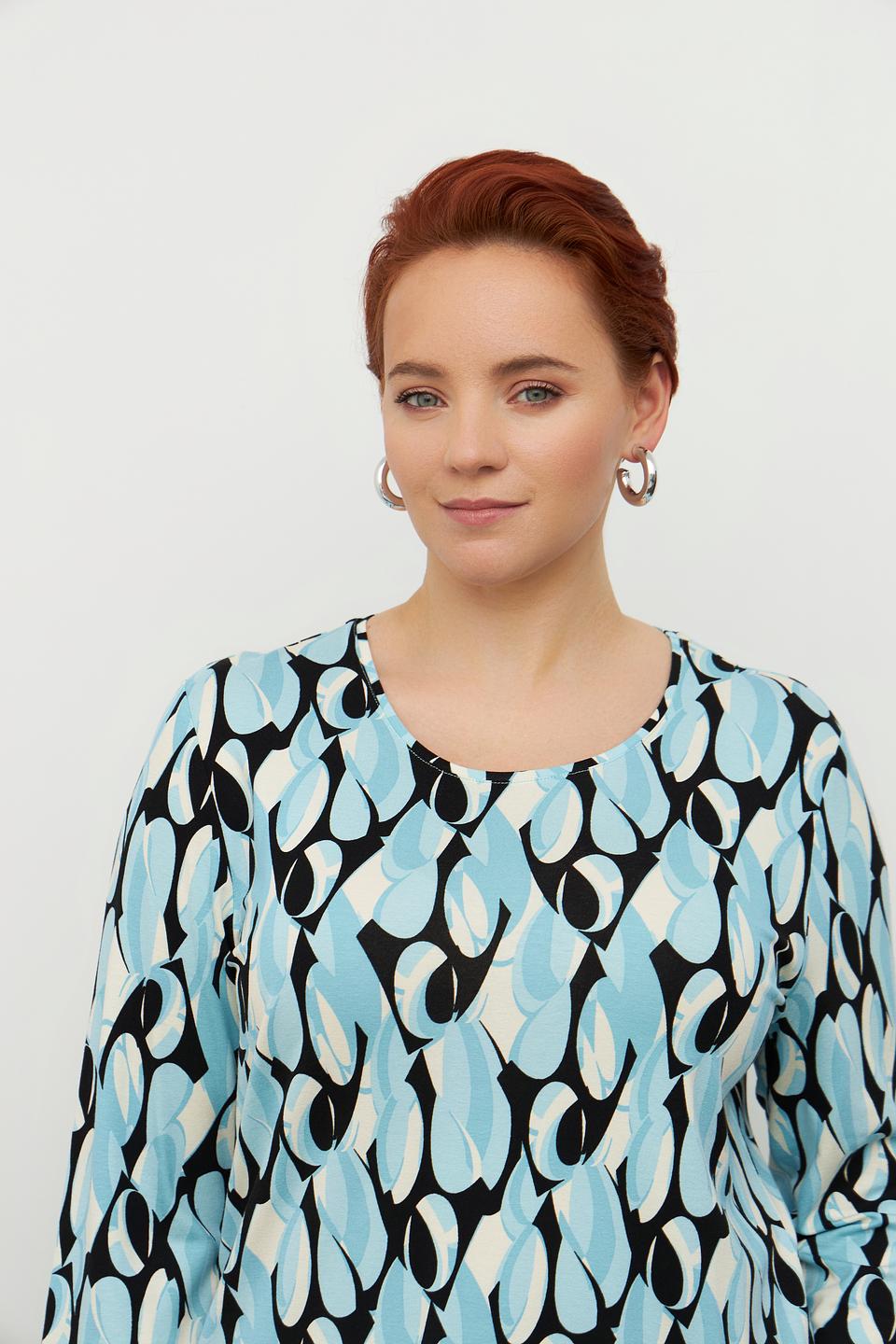 Футболка Barbara Lebek с принтом