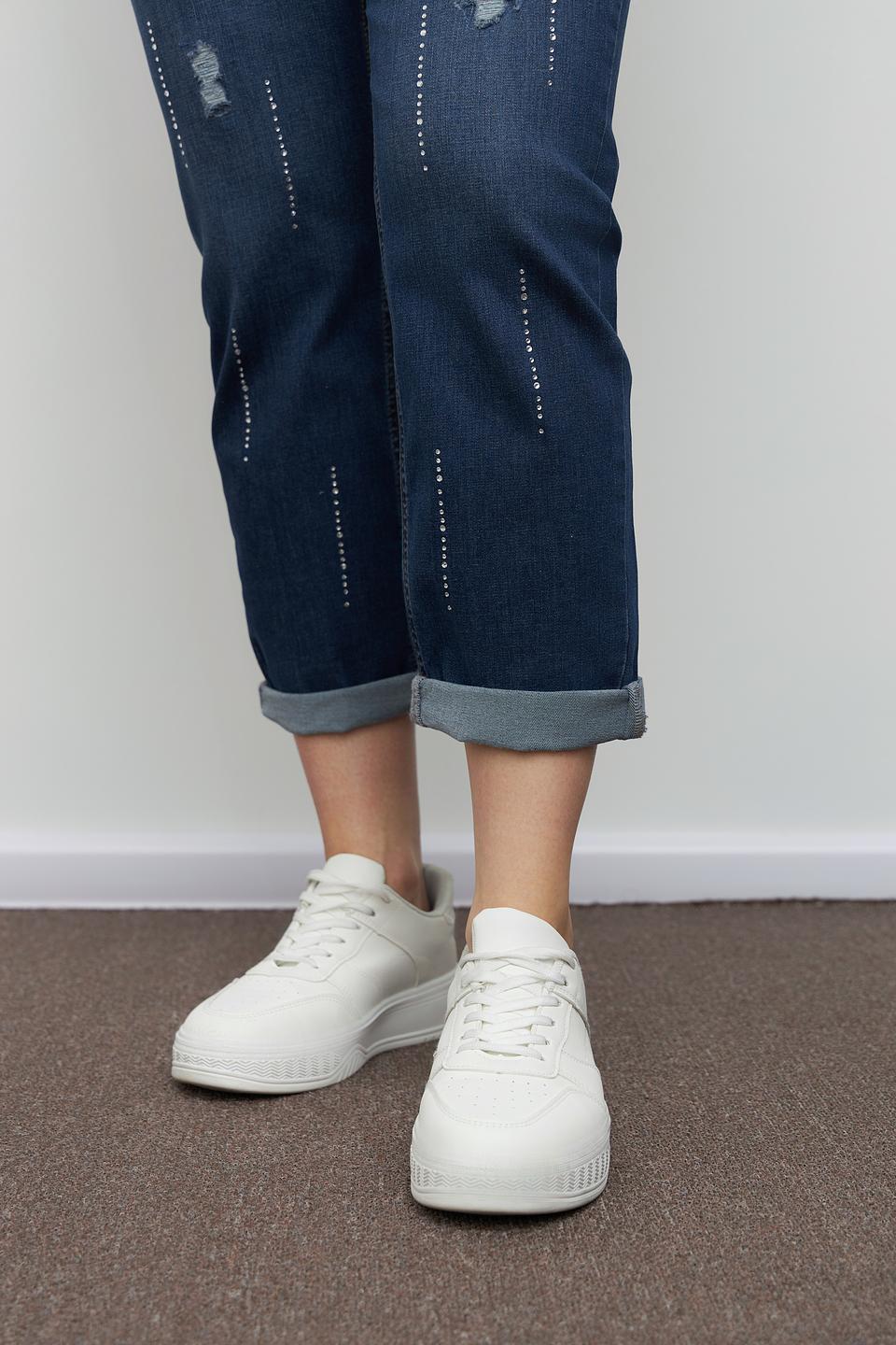 Джинсы Doris Streich с рваностями