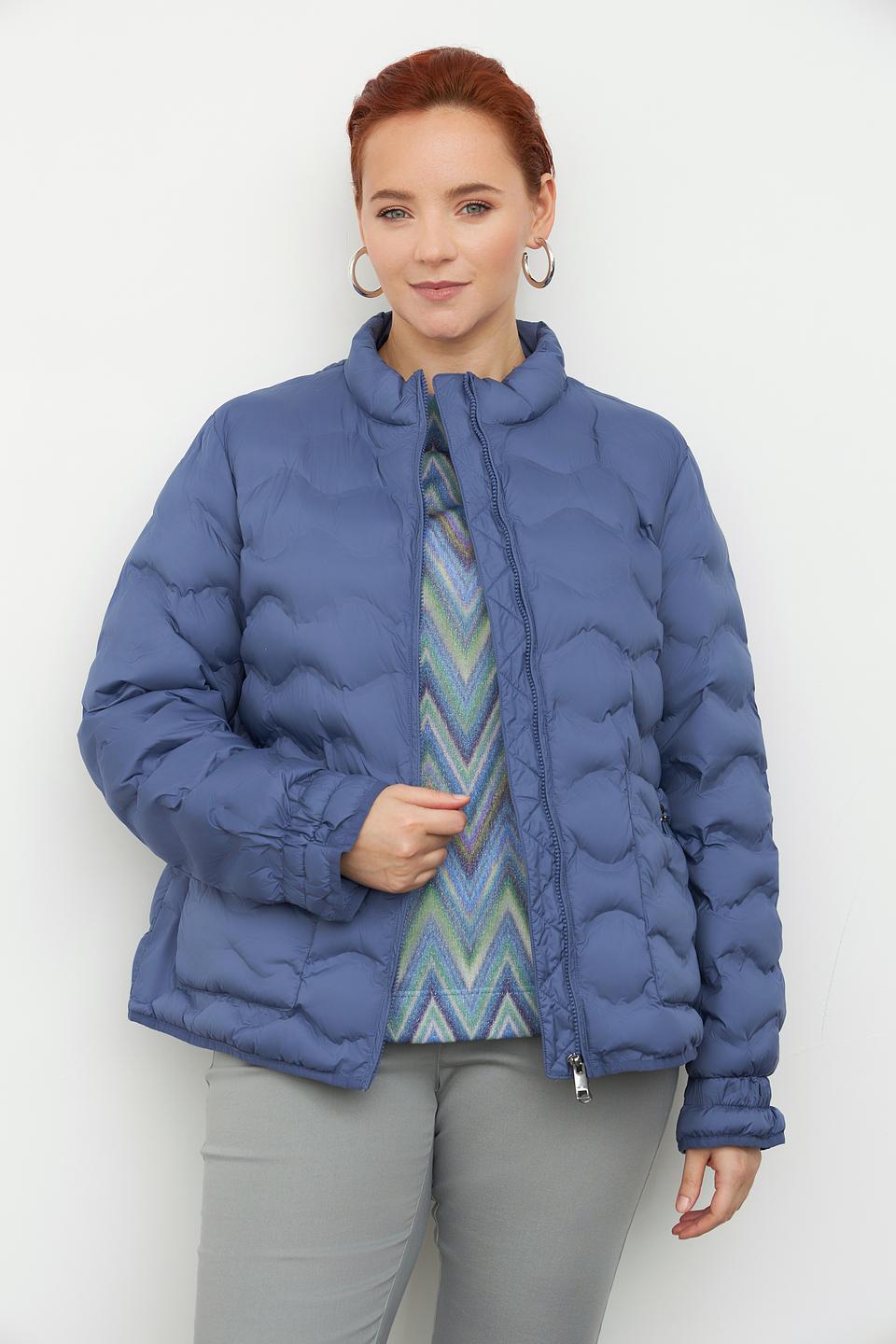 Куртка Bugatti стеганая голубая