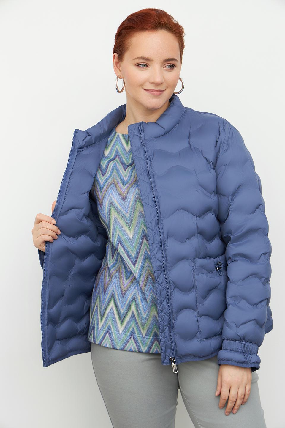 Куртка Bugatti стеганая голубая