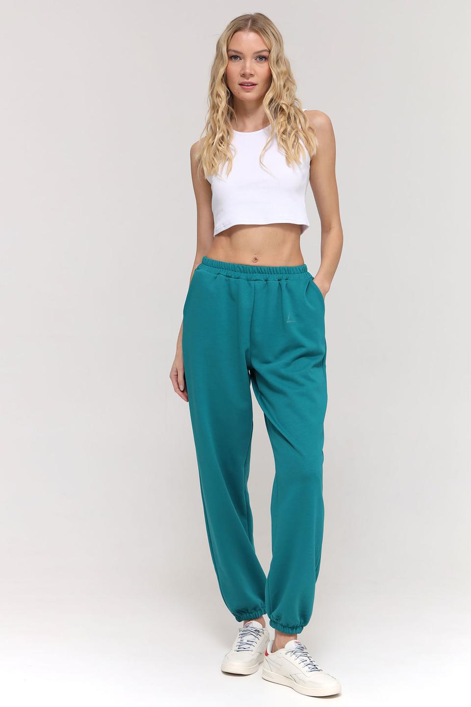 Брюки спортивные Pezzo бирюзовые