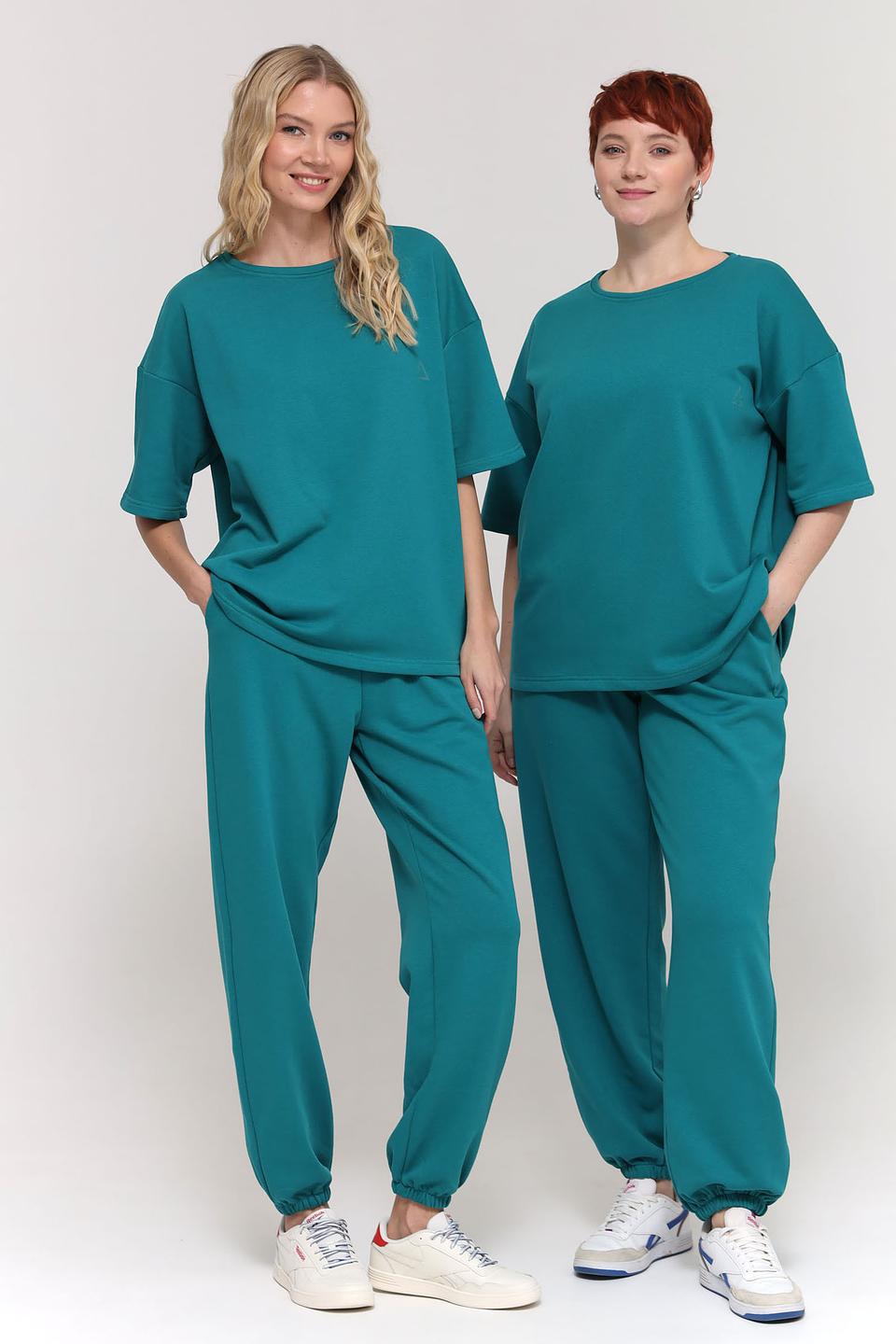 Брюки спортивные Pezzo бирюзовые