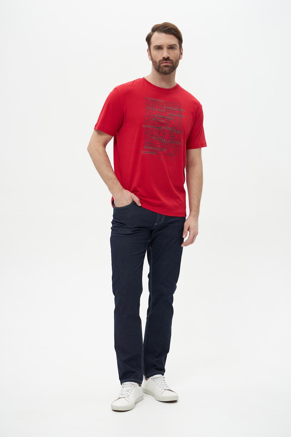 Футболка Lerros красный с логотипом