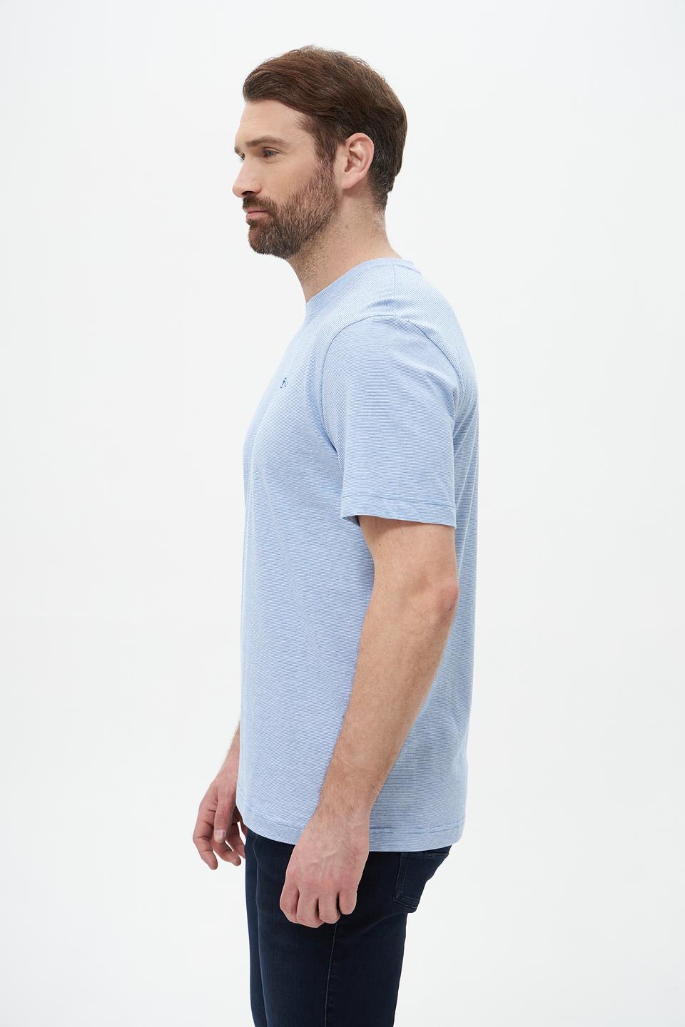 Футболка Tom Tailor голубая меланж