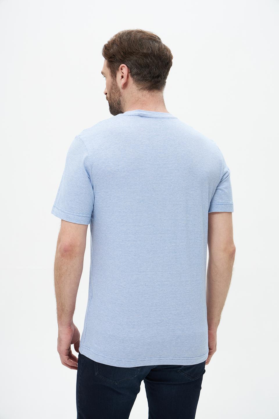 Футболка Tom Tailor голубая меланж