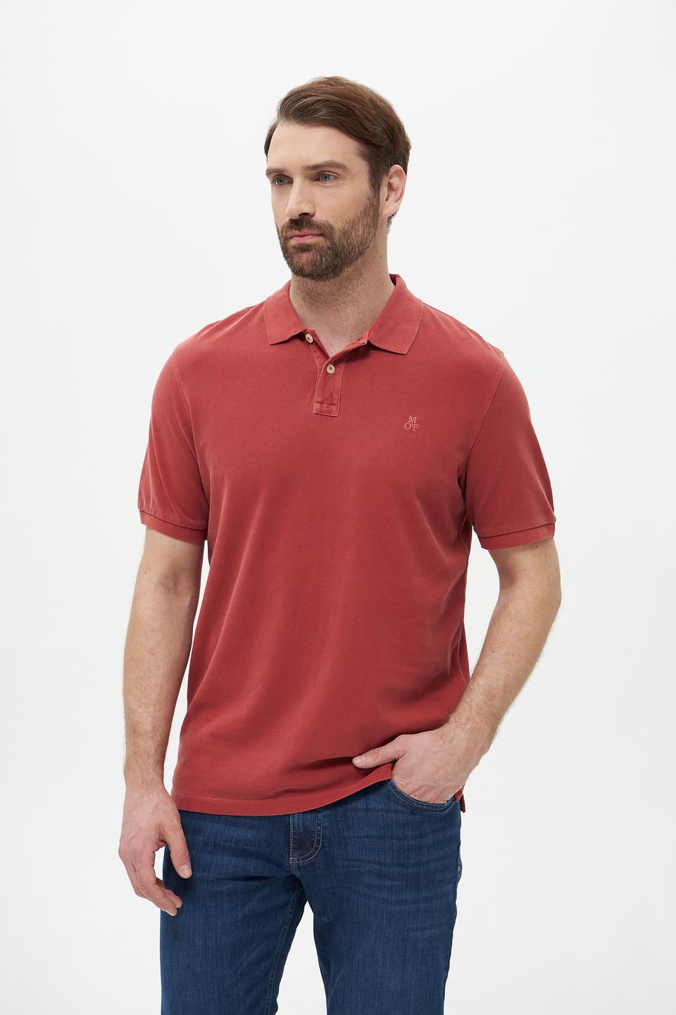 Поло Marc O Polo терракотовое