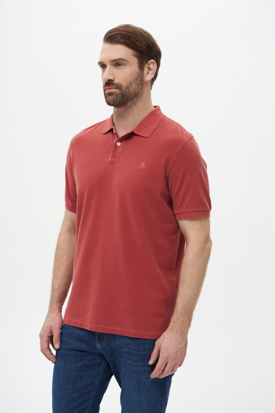 Поло Marc O Polo терракотовое