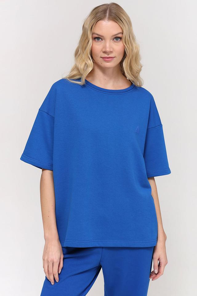 Футболка Pezzo оверсайз синяя
