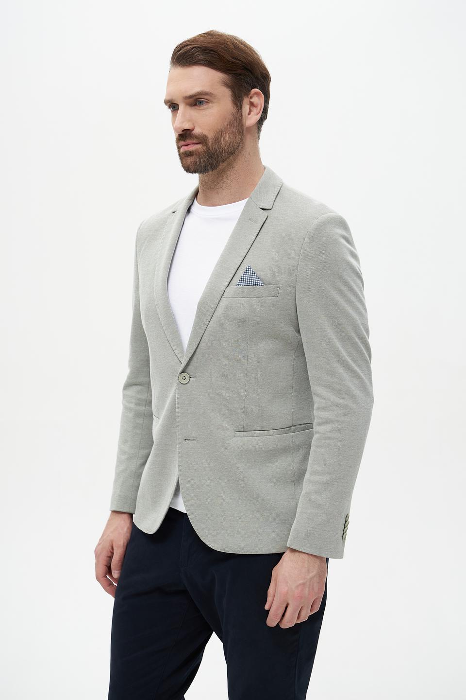 Пиджак Calamar серый приталенный