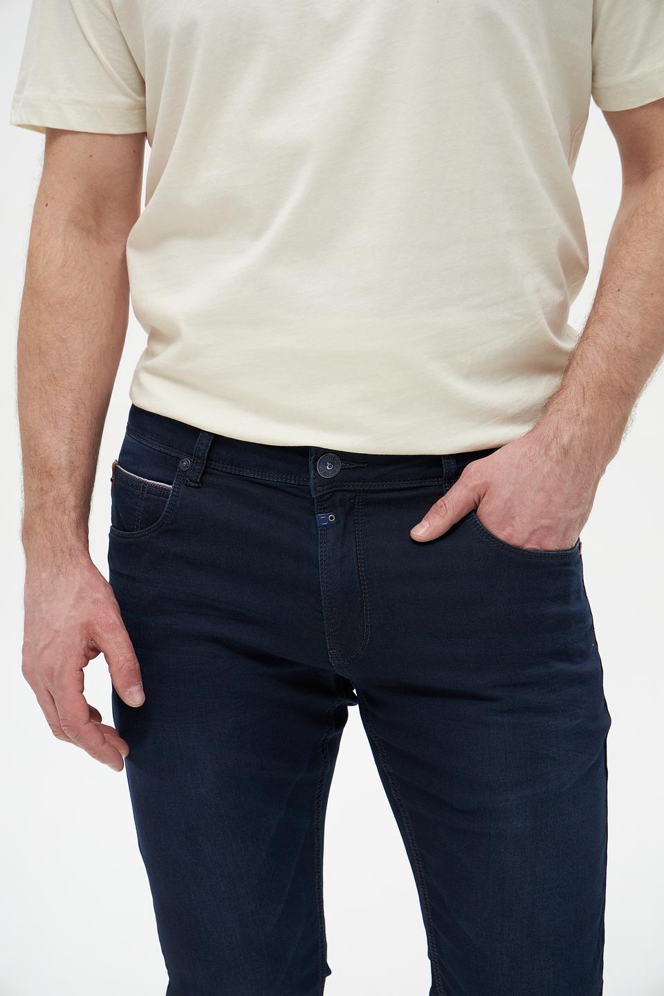 Джинсы Time Zone Slim Fit тёмно-синие