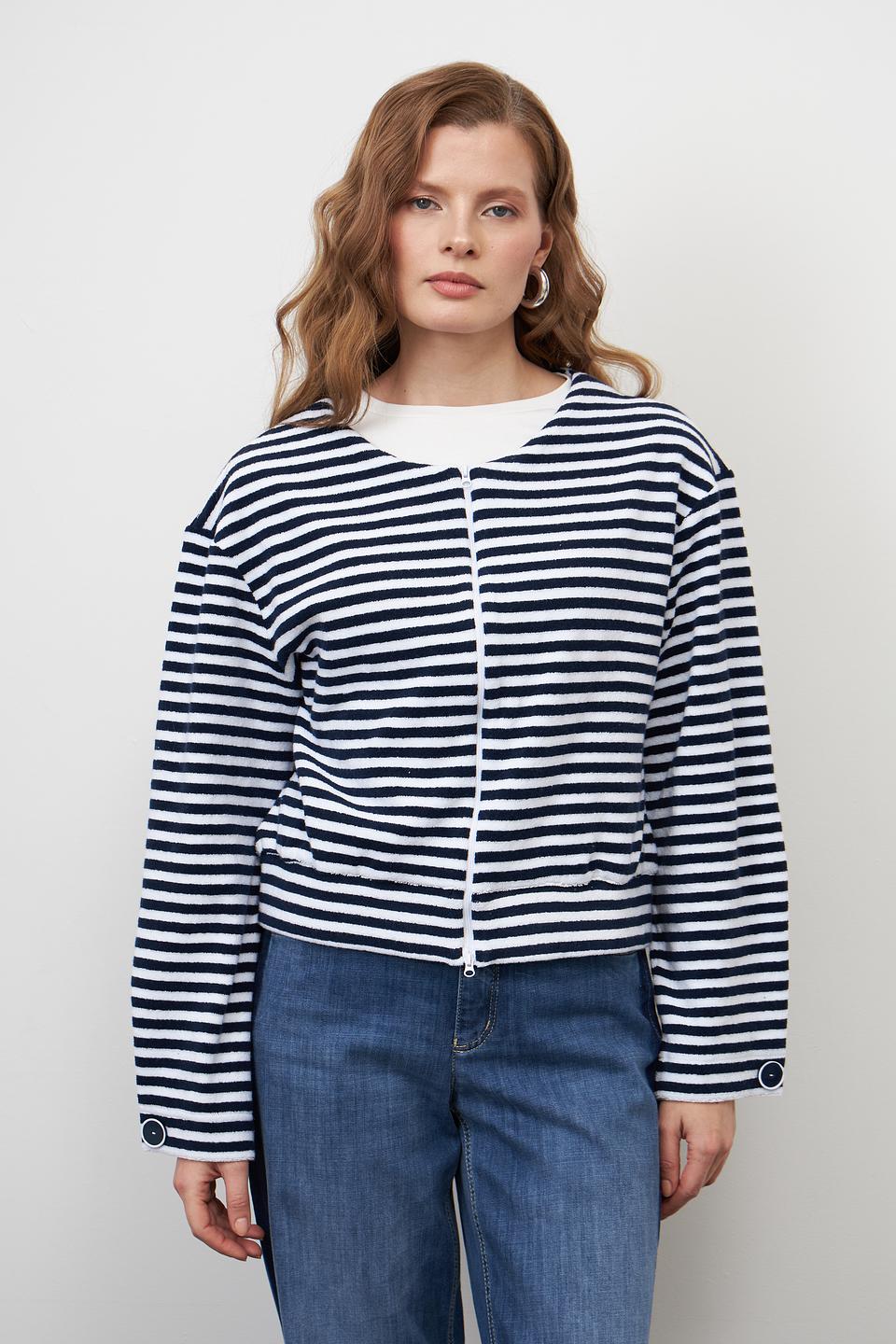 Жакет Pezzo в полоску