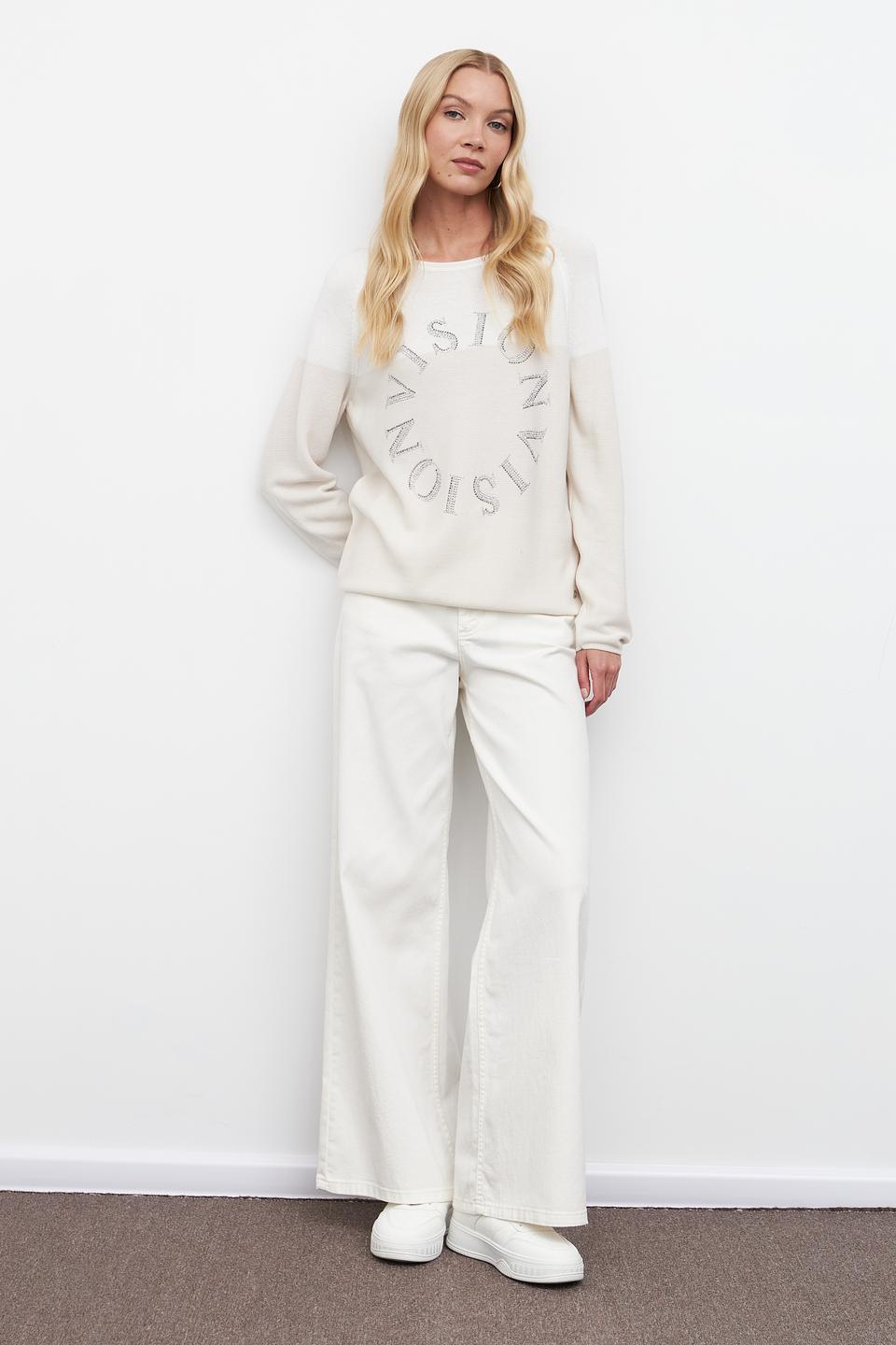 Пуловер Monari с декором