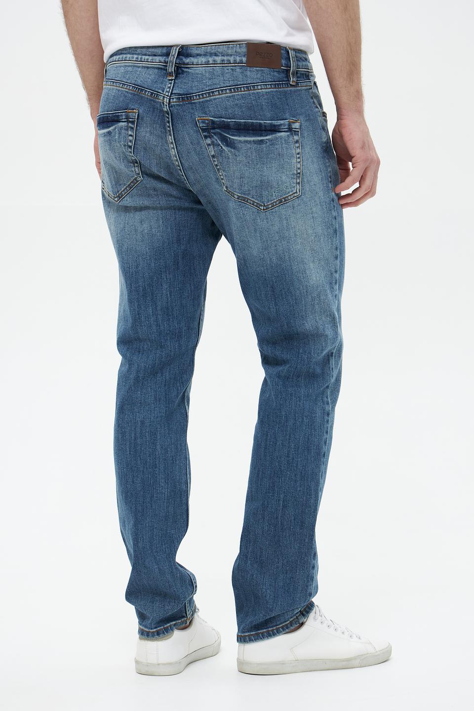 Джинсы Pezzo washed blue