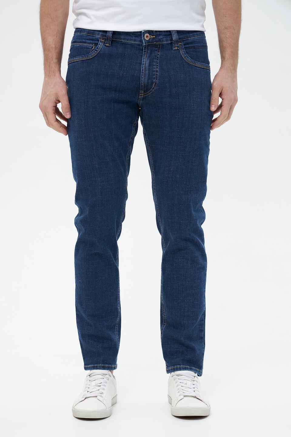 Джинсы Hattric Slim Fit синие