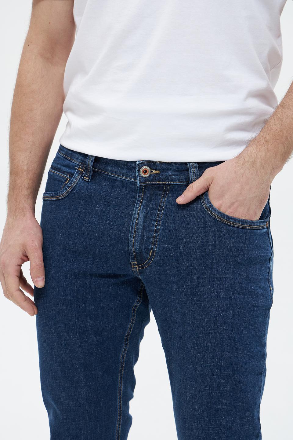 Джинсы Hattric Slim Fit синие