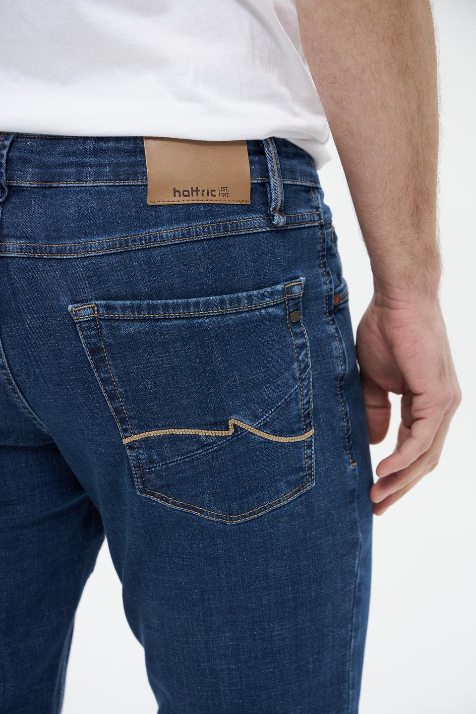 Джинсы Hattric Slim Fit синие