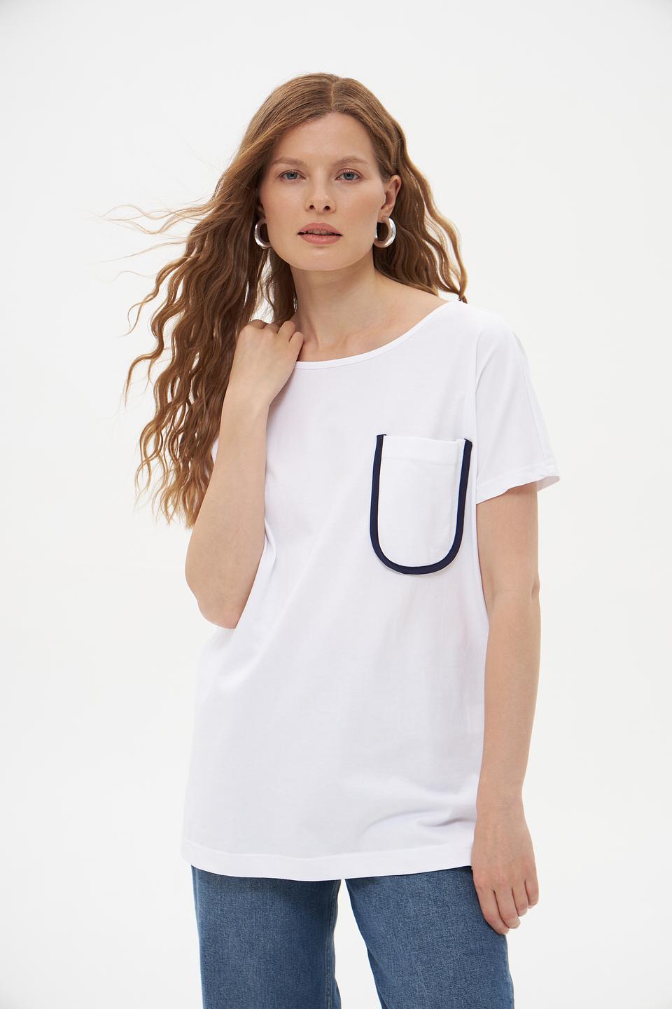 Футболка Pezzo с карманом