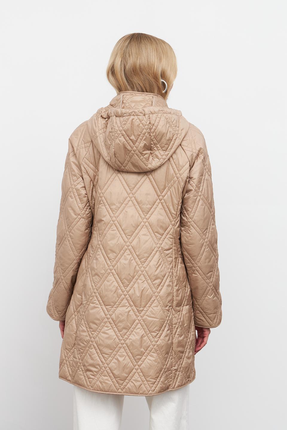 Пальто стеганое Betty Barclay бежевое