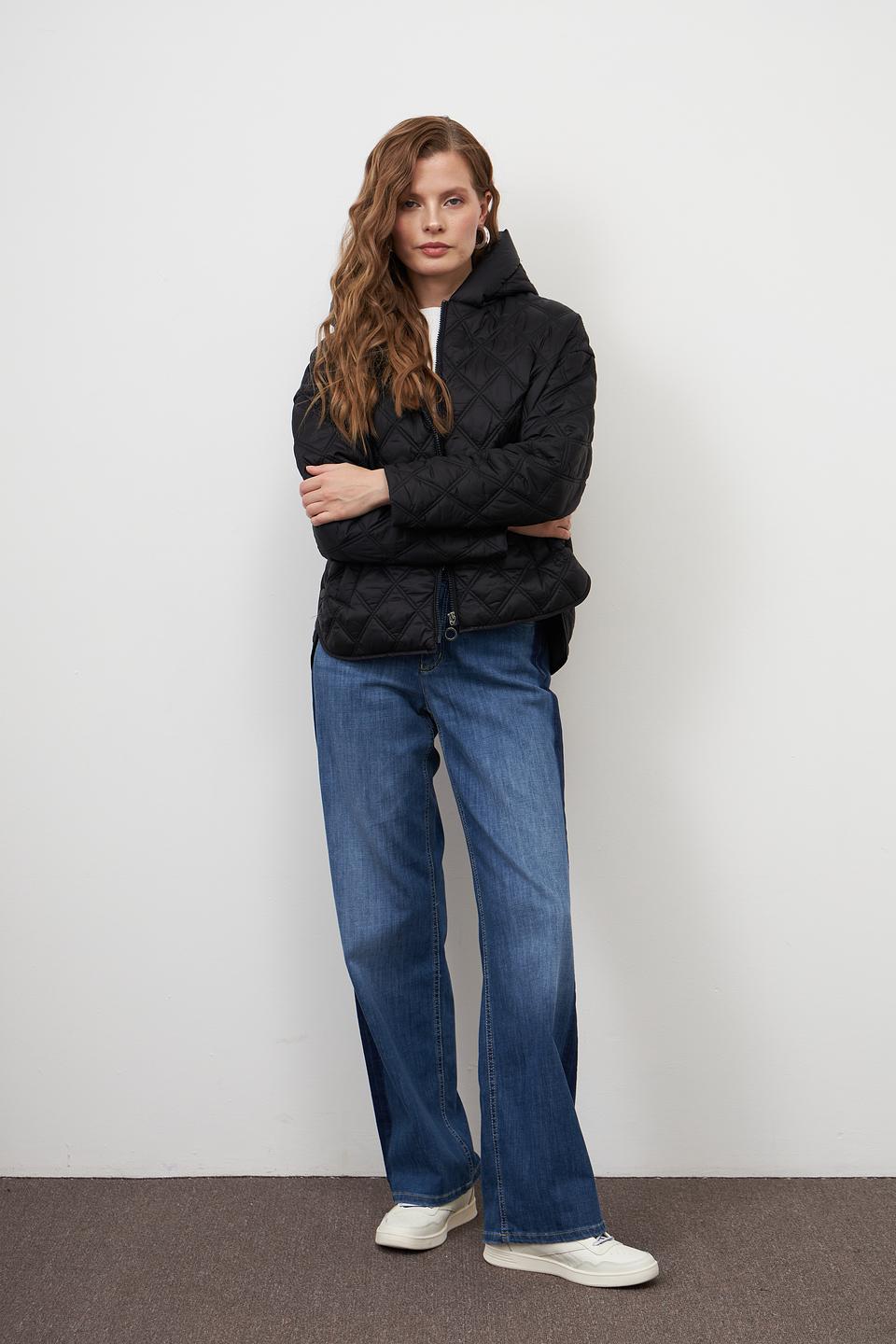 Куртка Pezzo стеганая чёрная