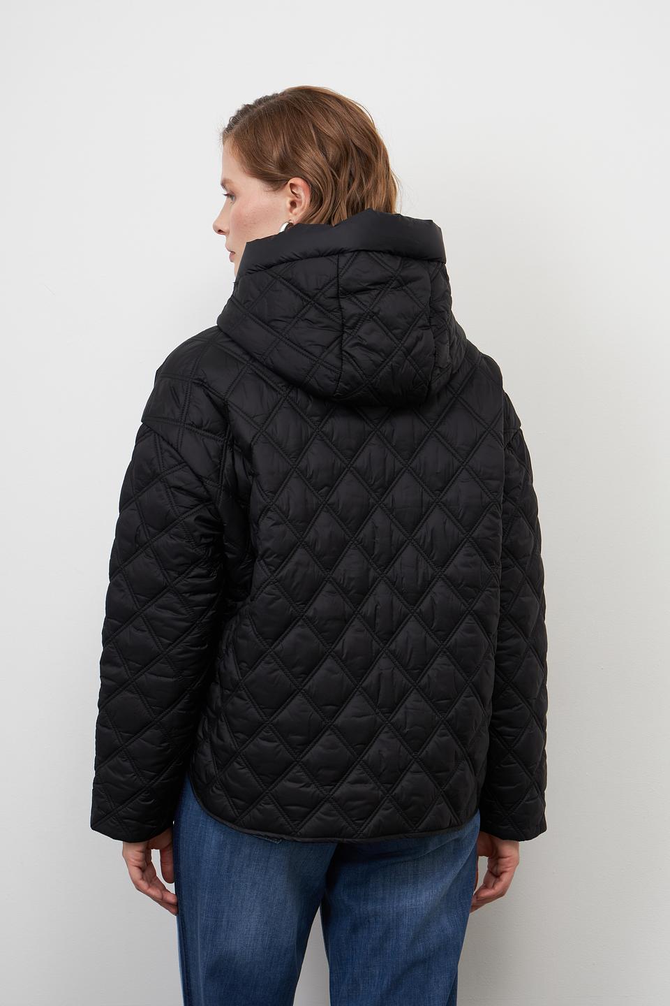 Куртка Pezzo стеганая чёрная