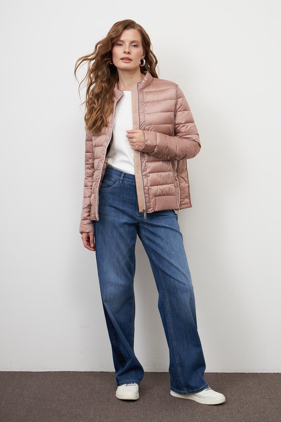 Куртка Pezzo стеганая пудровая