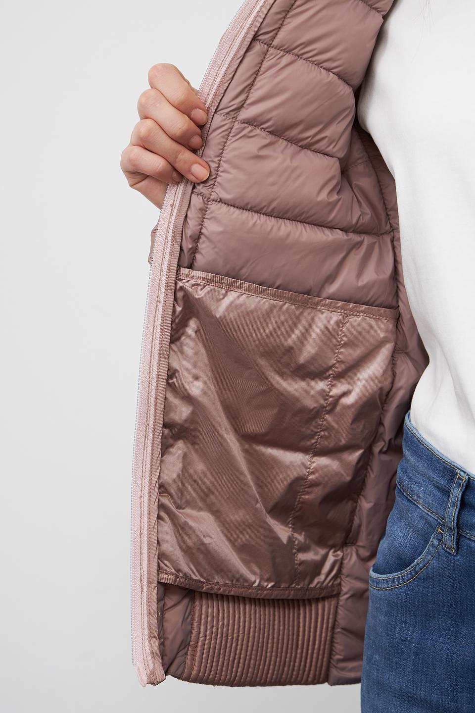 Куртка Pezzo стеганая пудровая