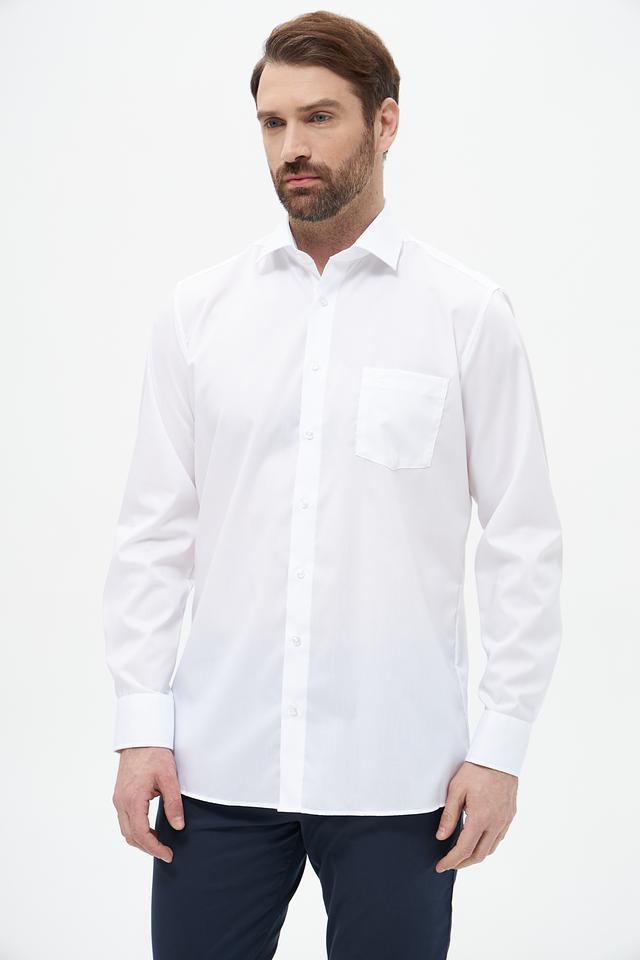 Рубашка Casa Moda белая приталенная