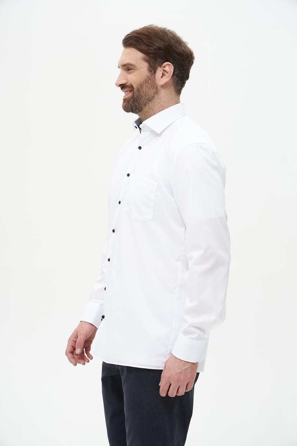 Рубашка Casa Moda с контрастной отделкой