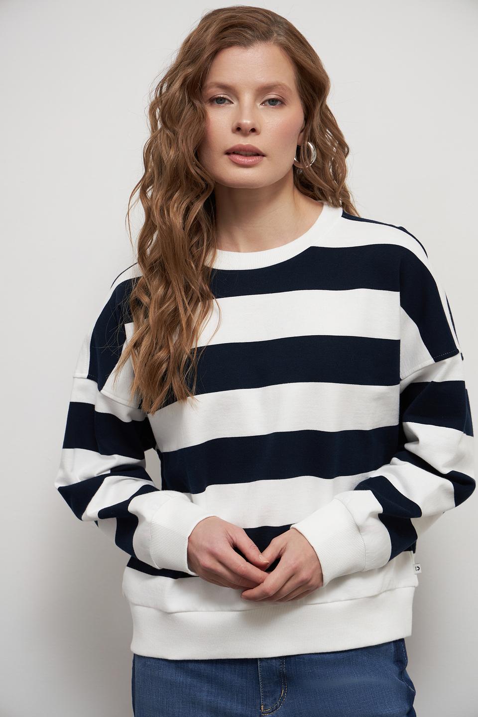 Пуловер Tom Tailor в полоску