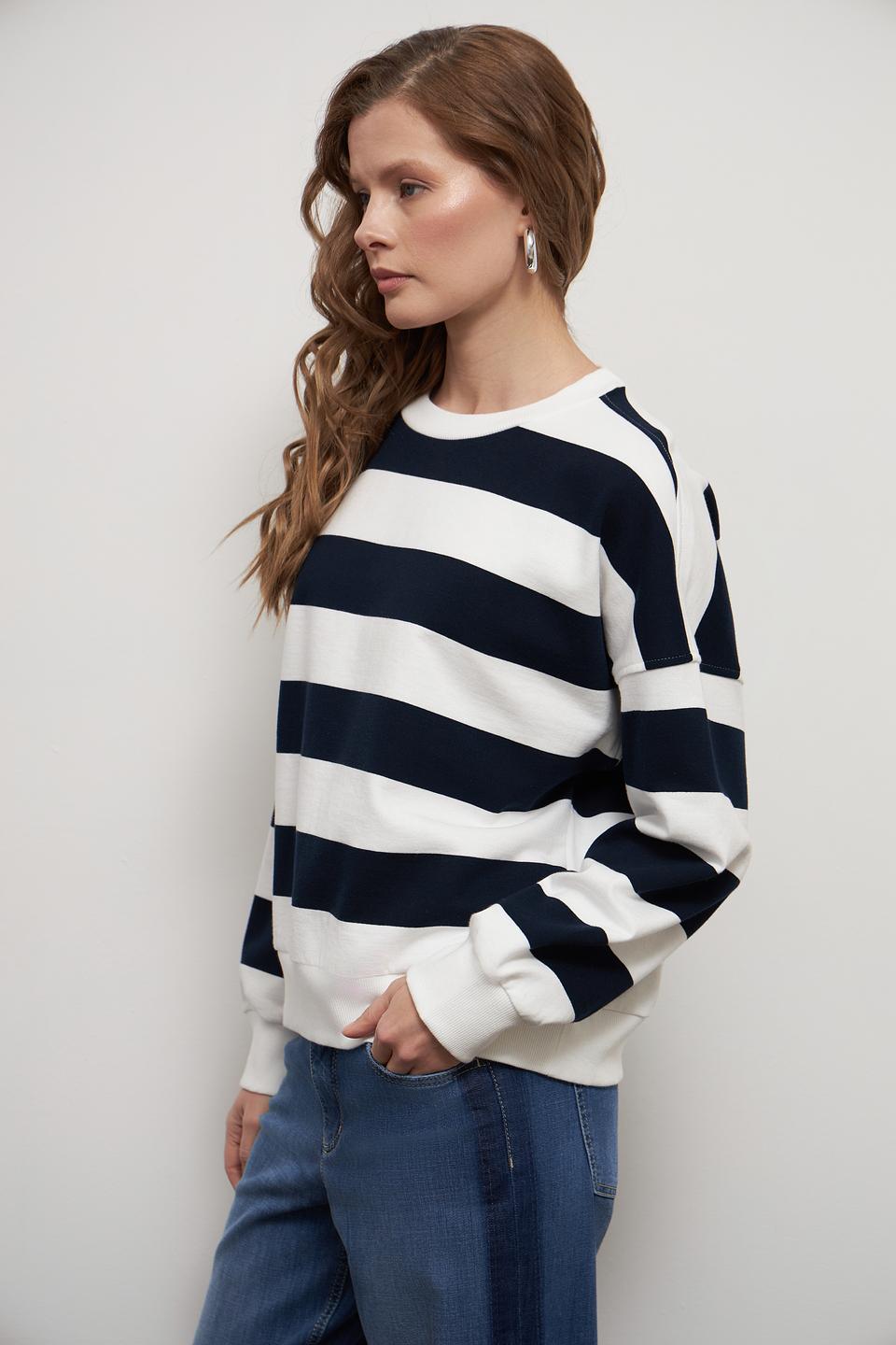 Пуловер Tom Tailor в полоску