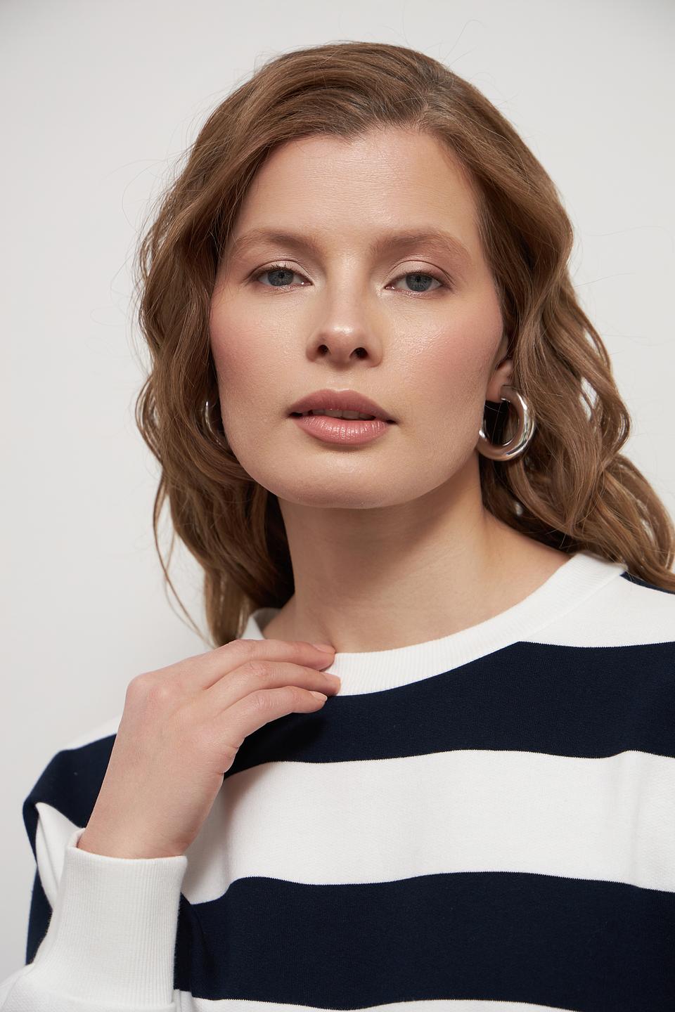 Пуловер Tom Tailor в полоску