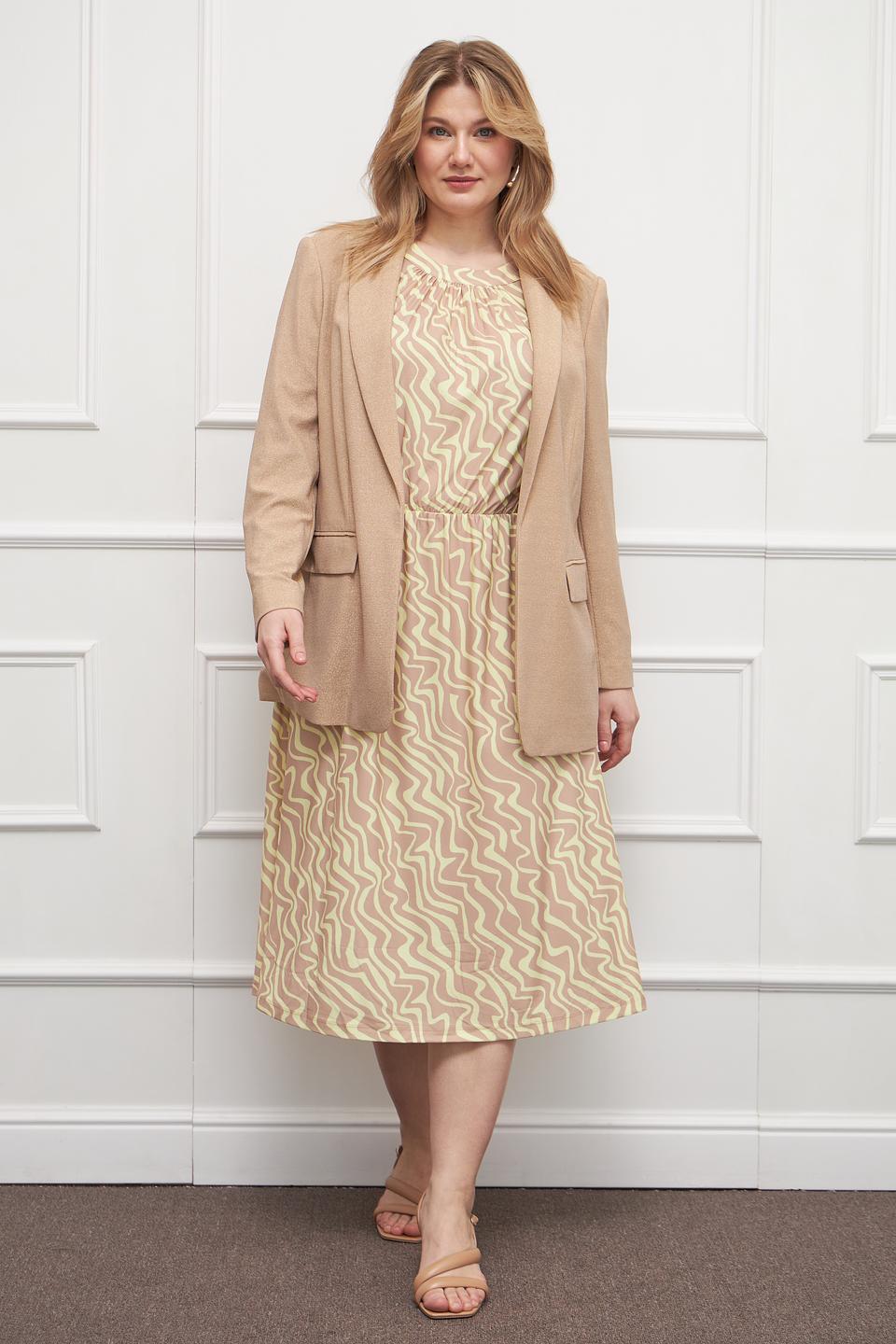 Платье Betty and Co с волнистым принтом