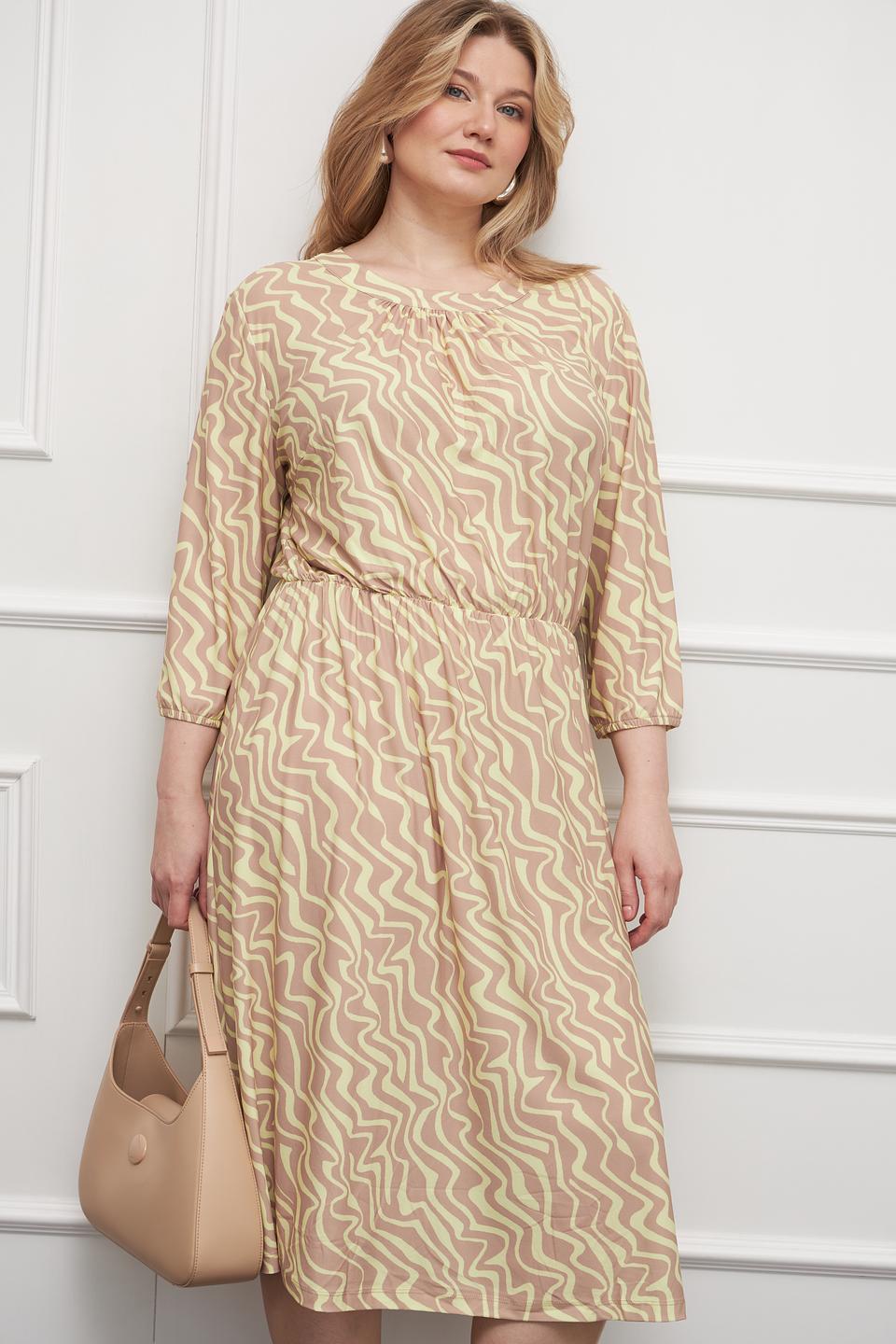 Платье Betty and Co с волнистым принтом