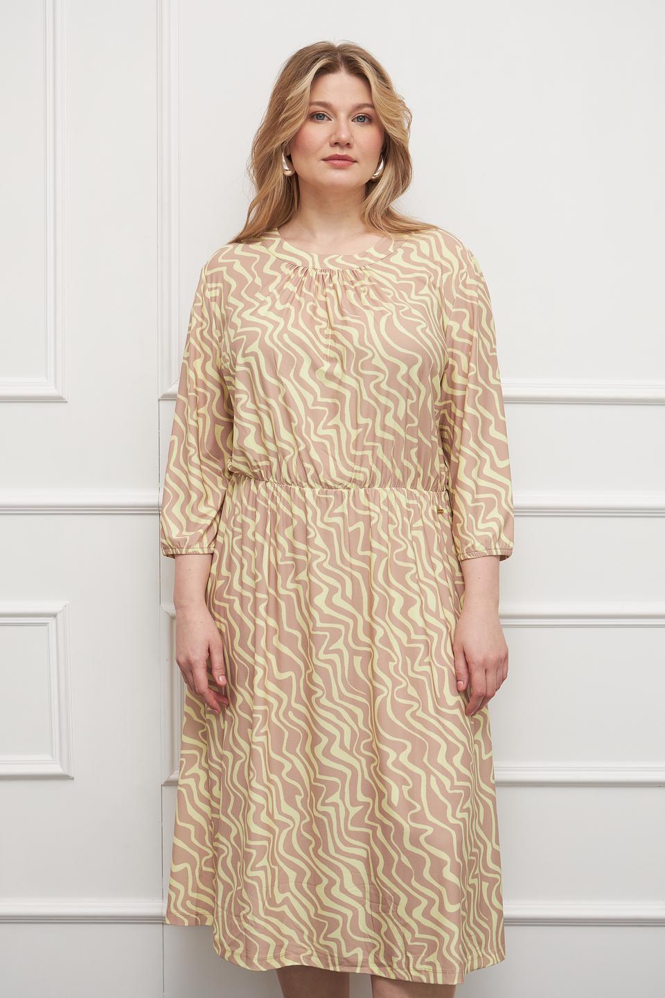 Платье Betty and Co с волнистым принтом