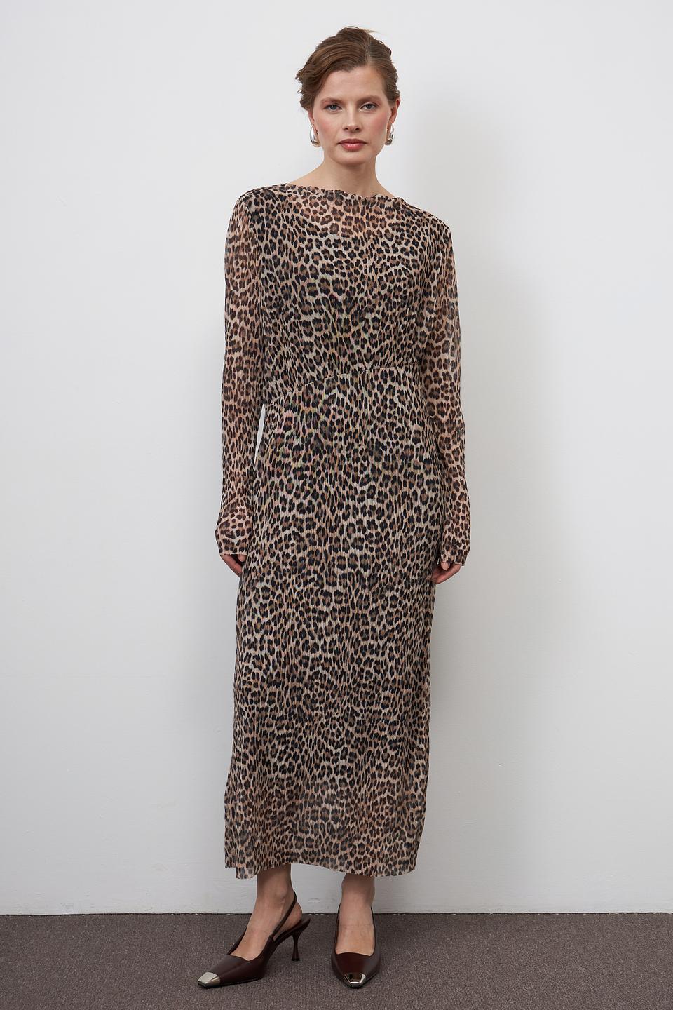 Платье Rich and Royal леопард