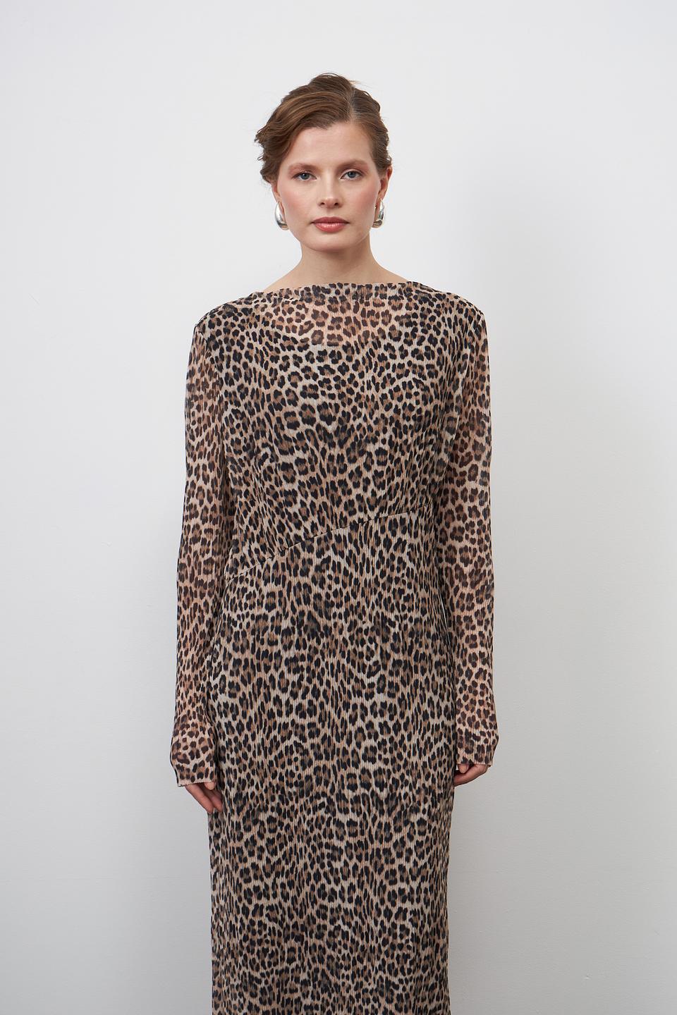 Платье Rich and Royal леопард