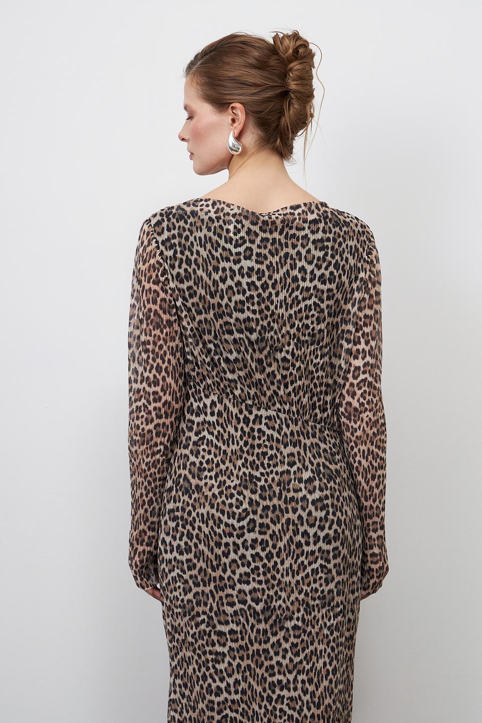 Платье Rich and Royal леопард