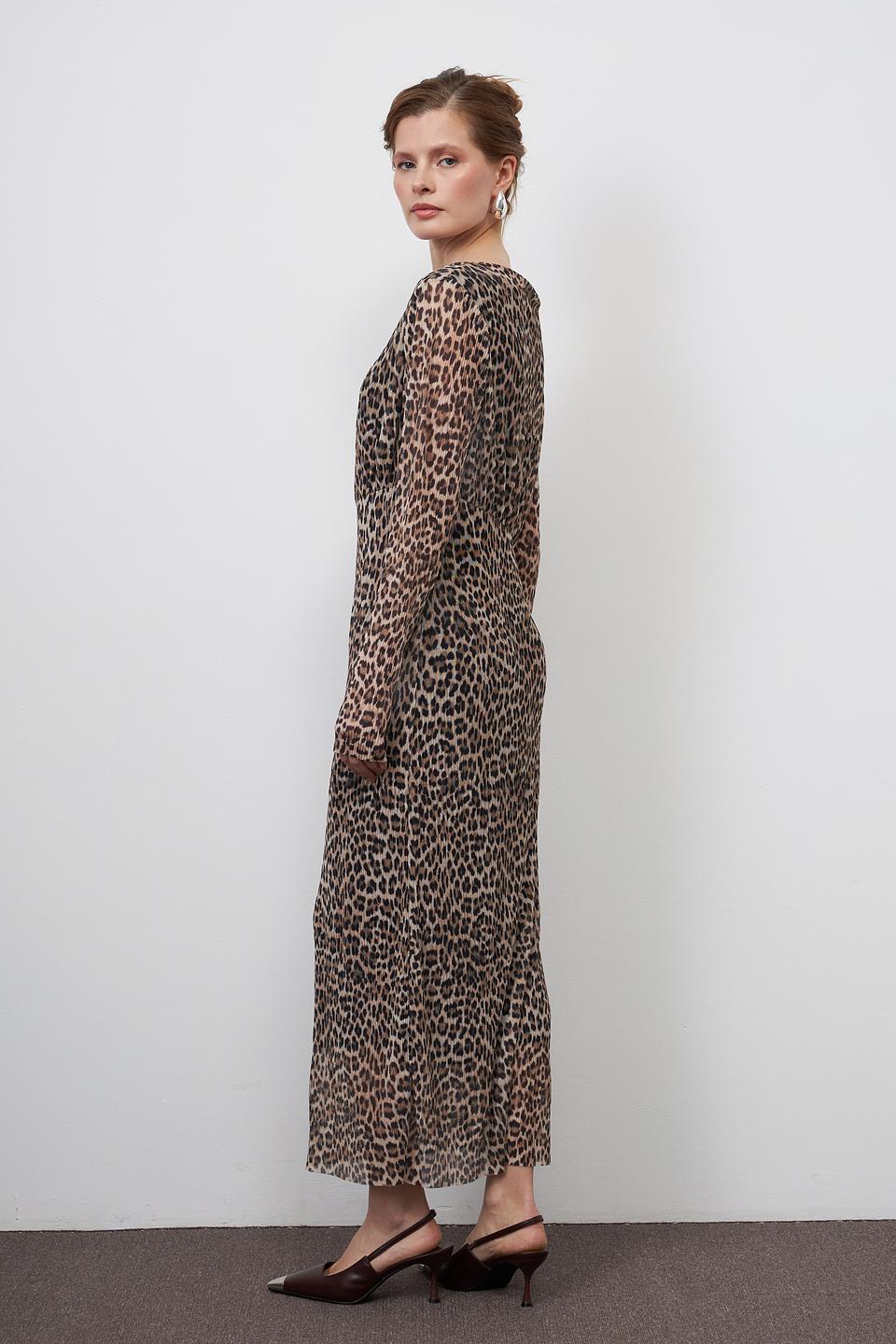 Платье Rich and Royal леопард