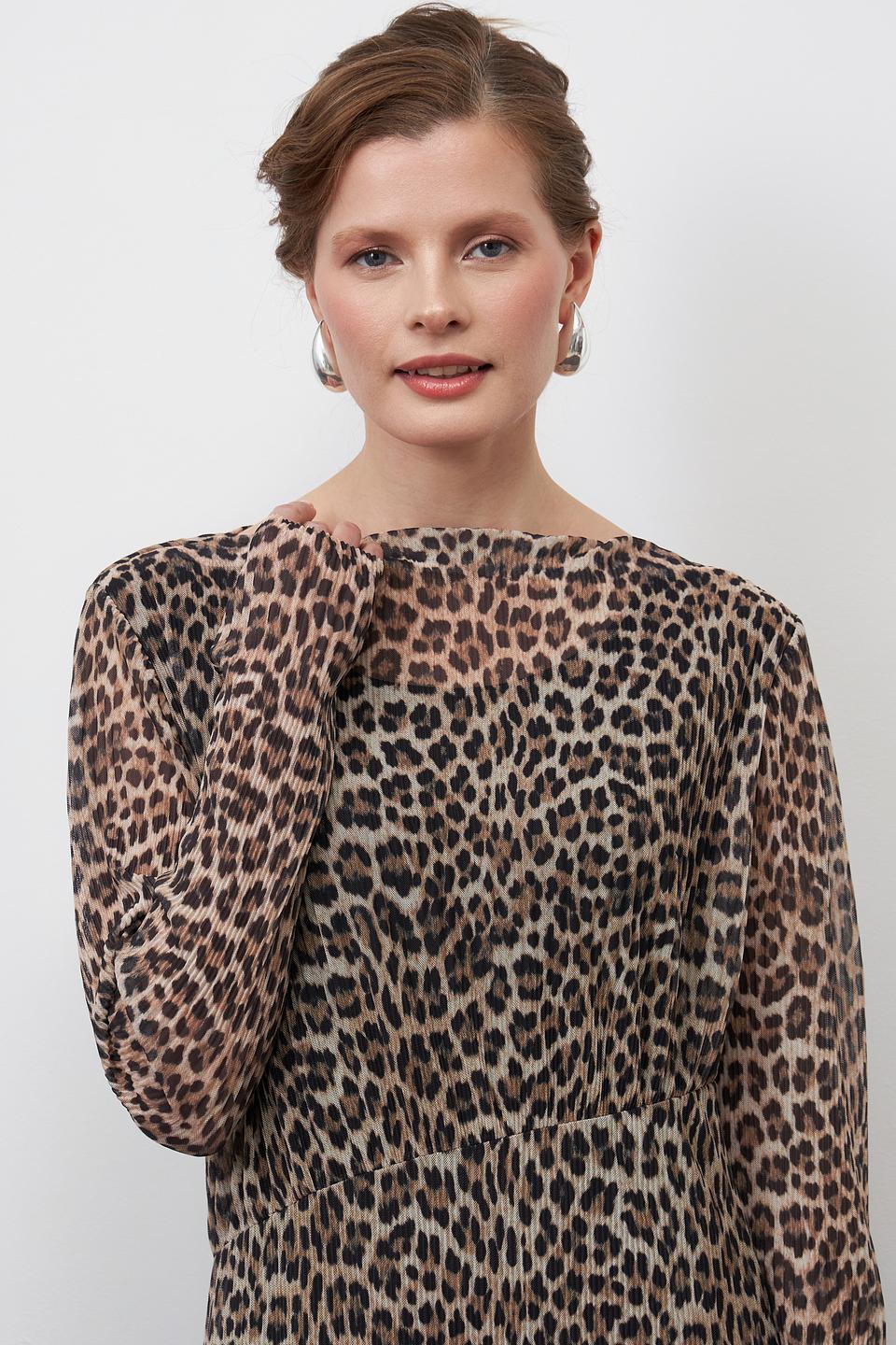 Платье Rich and Royal леопард