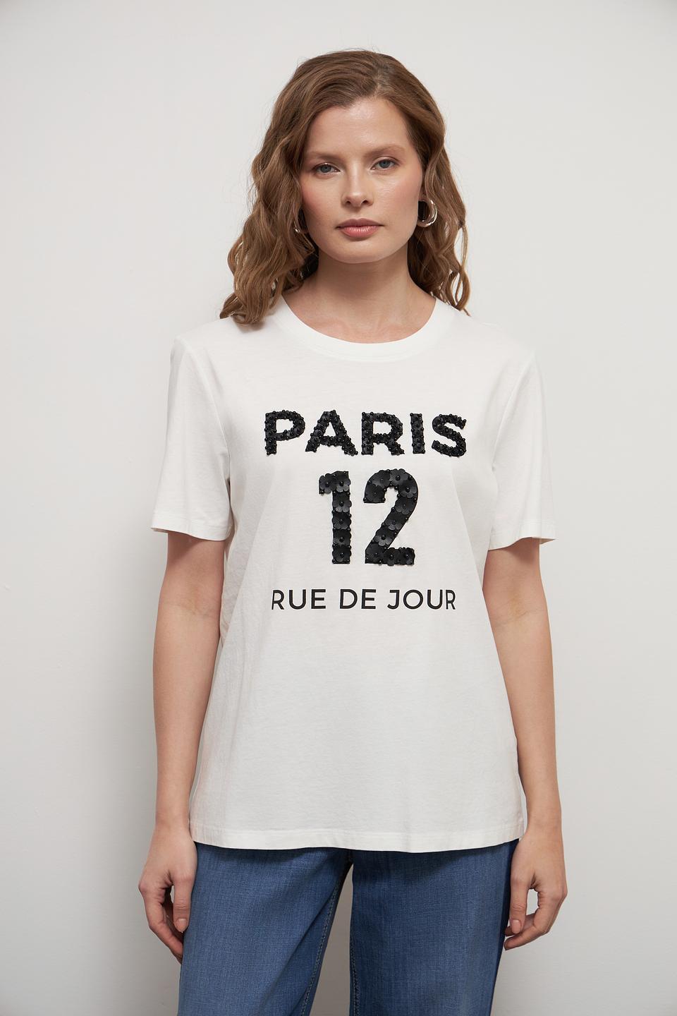 Футболка Marc Aurel с принтом Paris