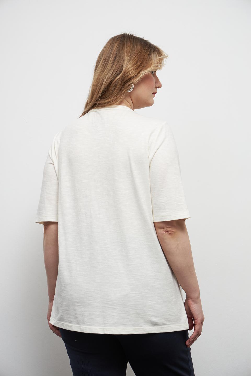 Футболка Via Appia с цветами