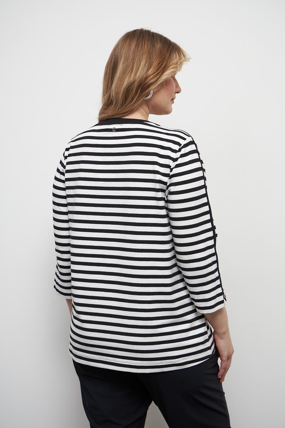 Лонгслив Frapp в полоску