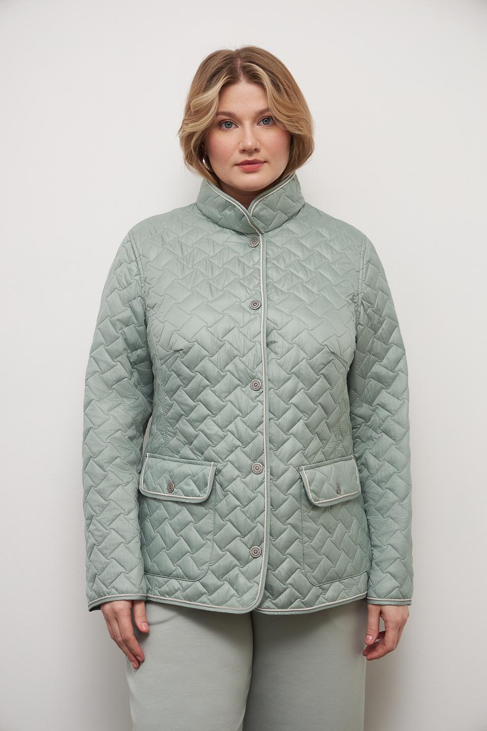 Куртка Lebek стеганая мятная