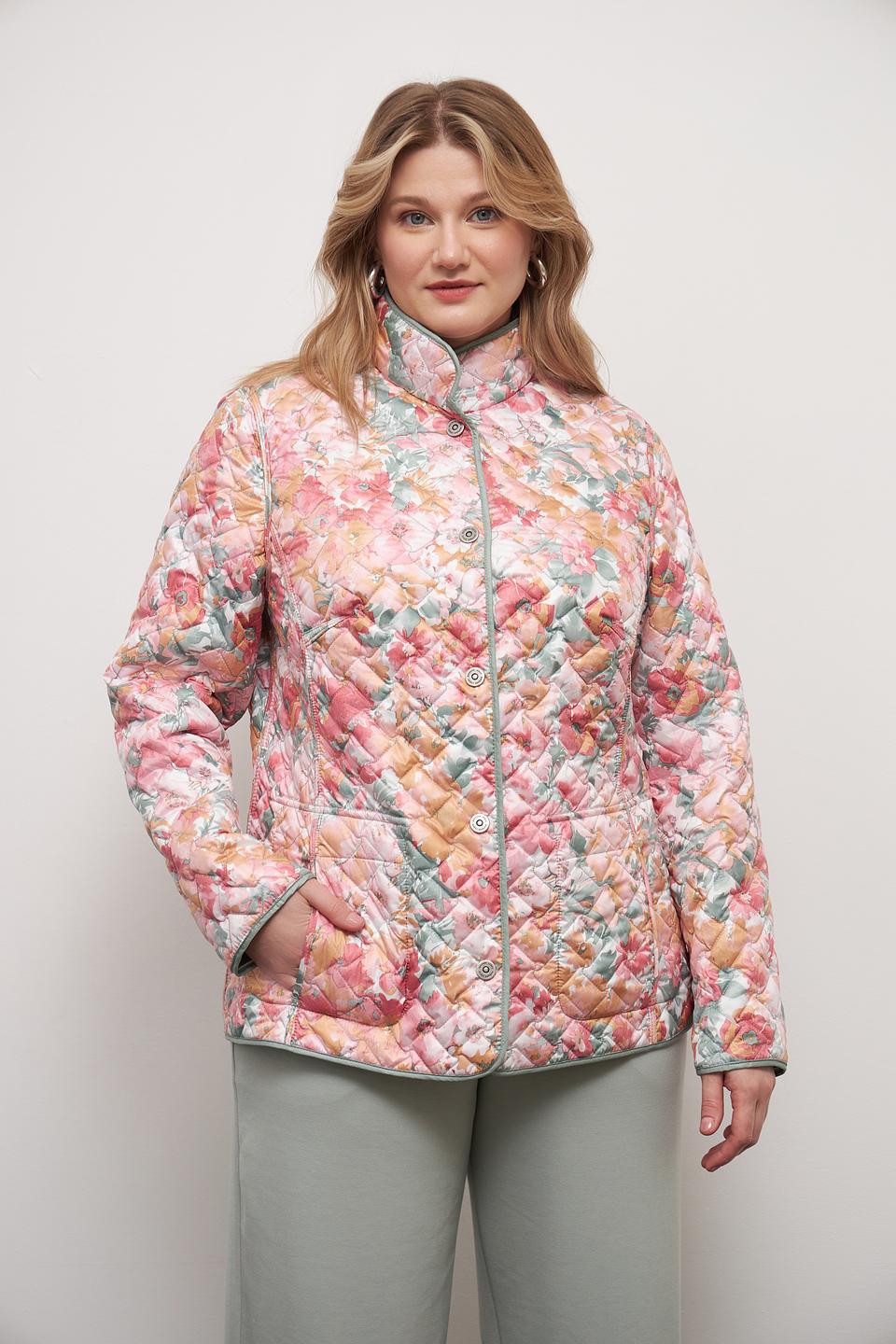 Куртка Lebek стеганая мятная