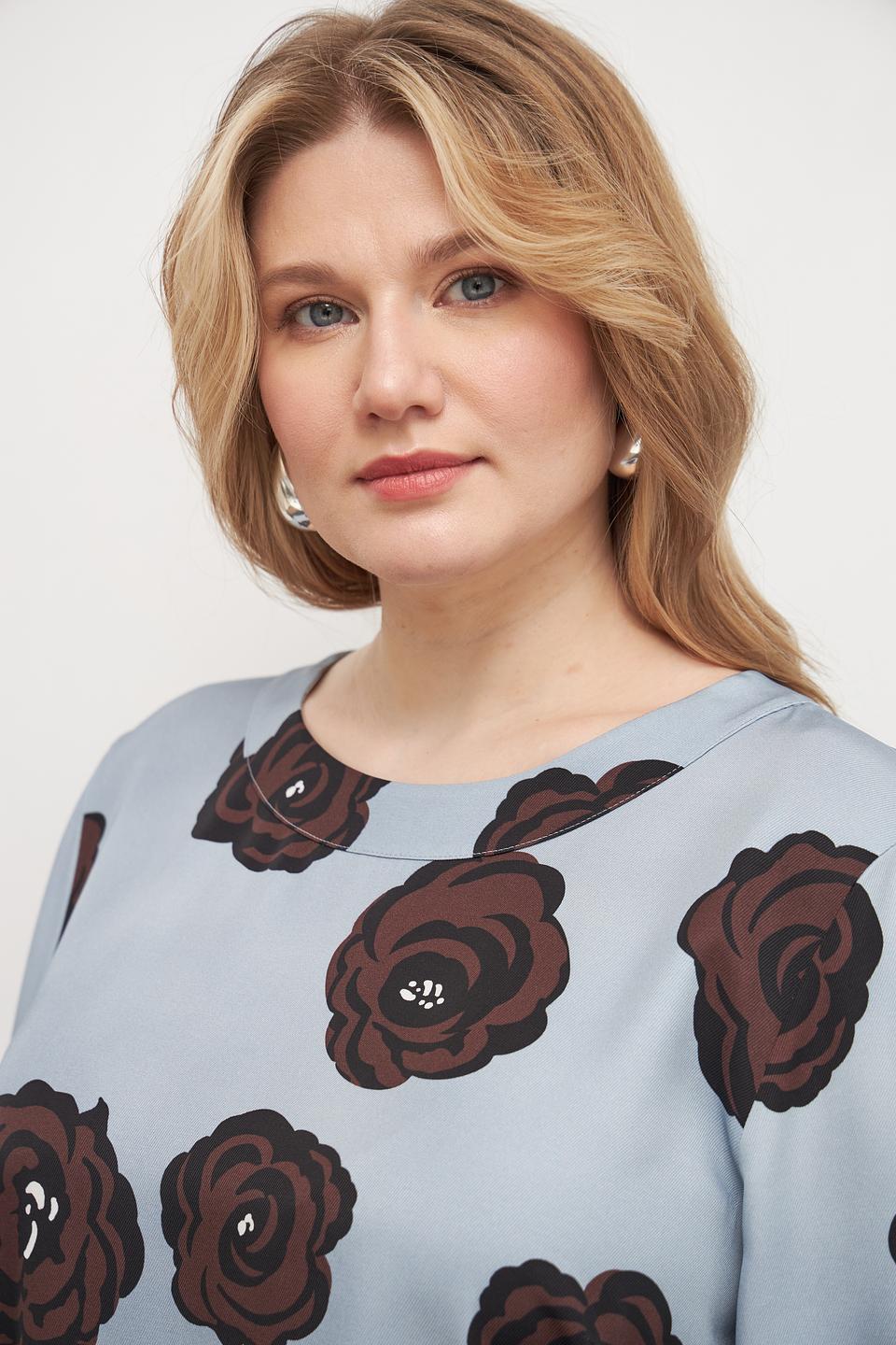 Блуза Luisa Cerano с розами