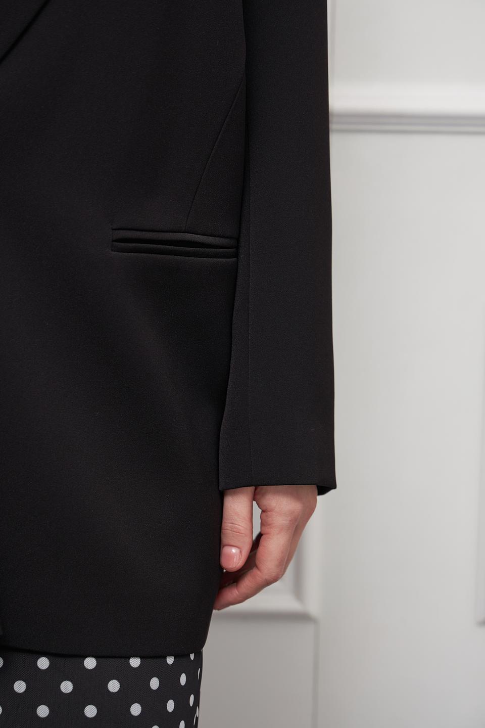 Жакет Marc Aurel чёрный оверсайз