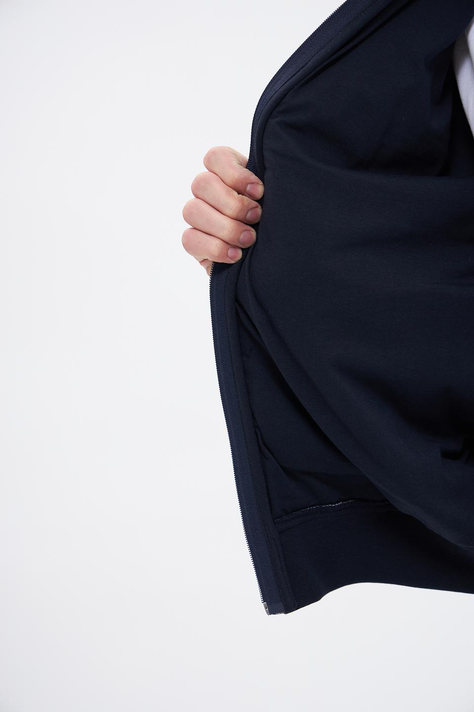 Кардиган Bugatti стеганый синий