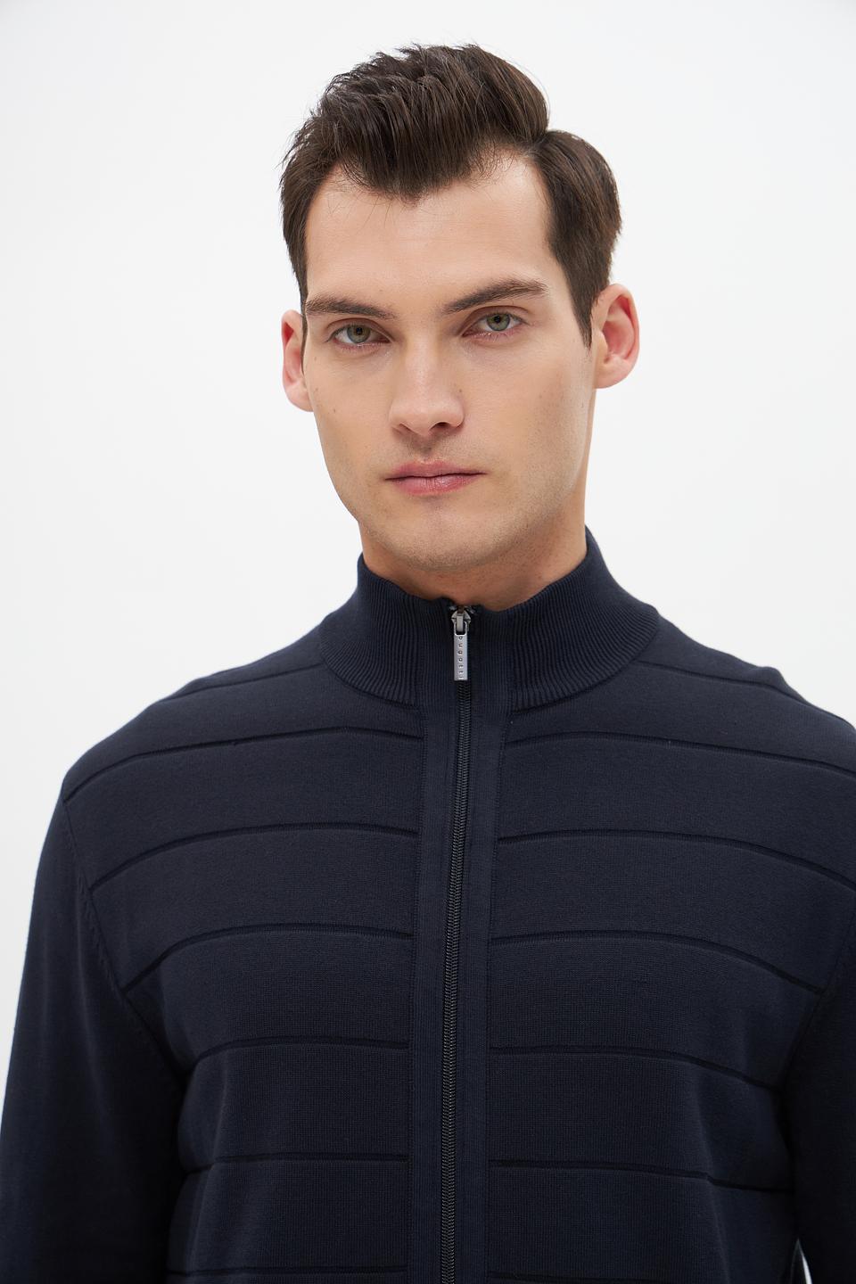 Кардиган Bugatti мужской тёмно-синий