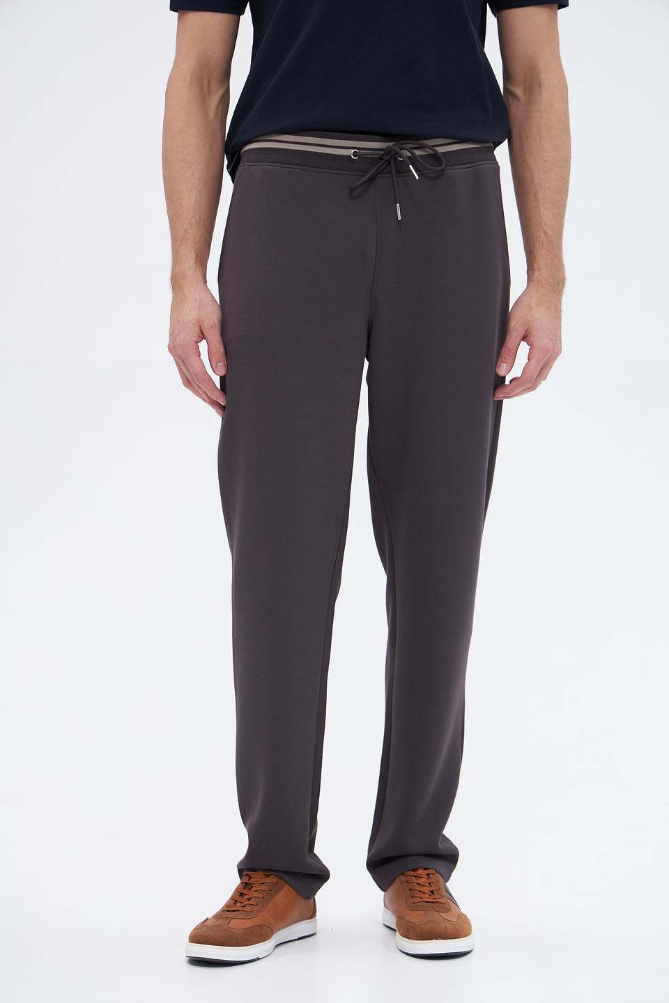 Спортивные брюки Bugatti серо-лиловые